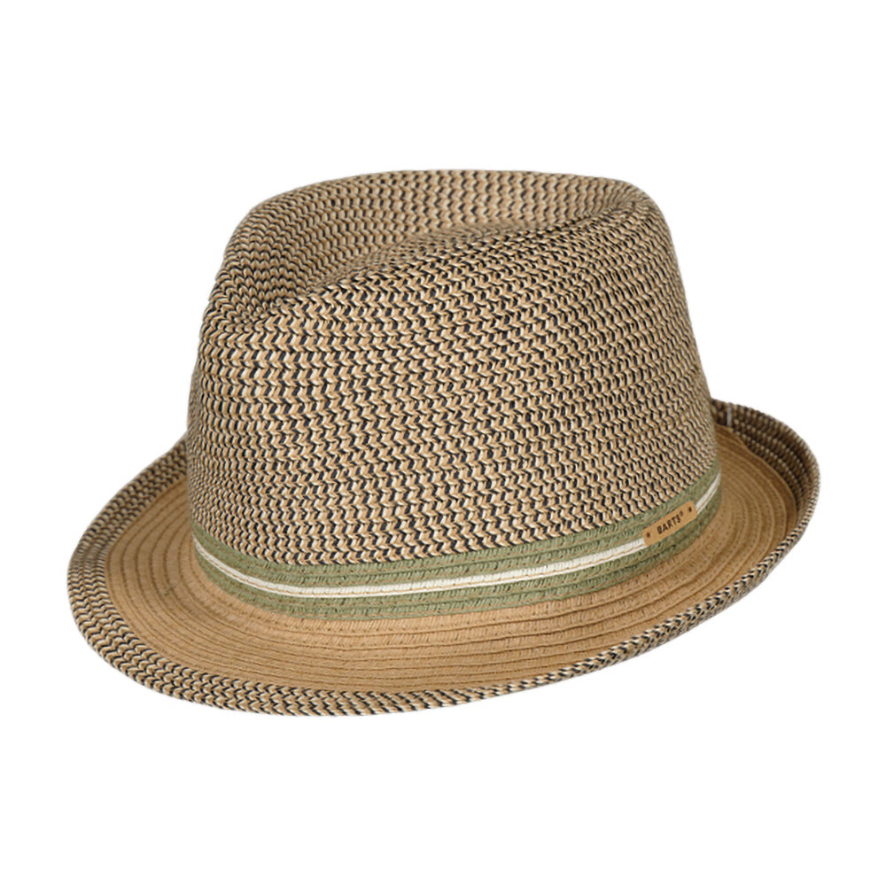 Barts Hats Fluoriet Summer Trilby Hat - Light Brown