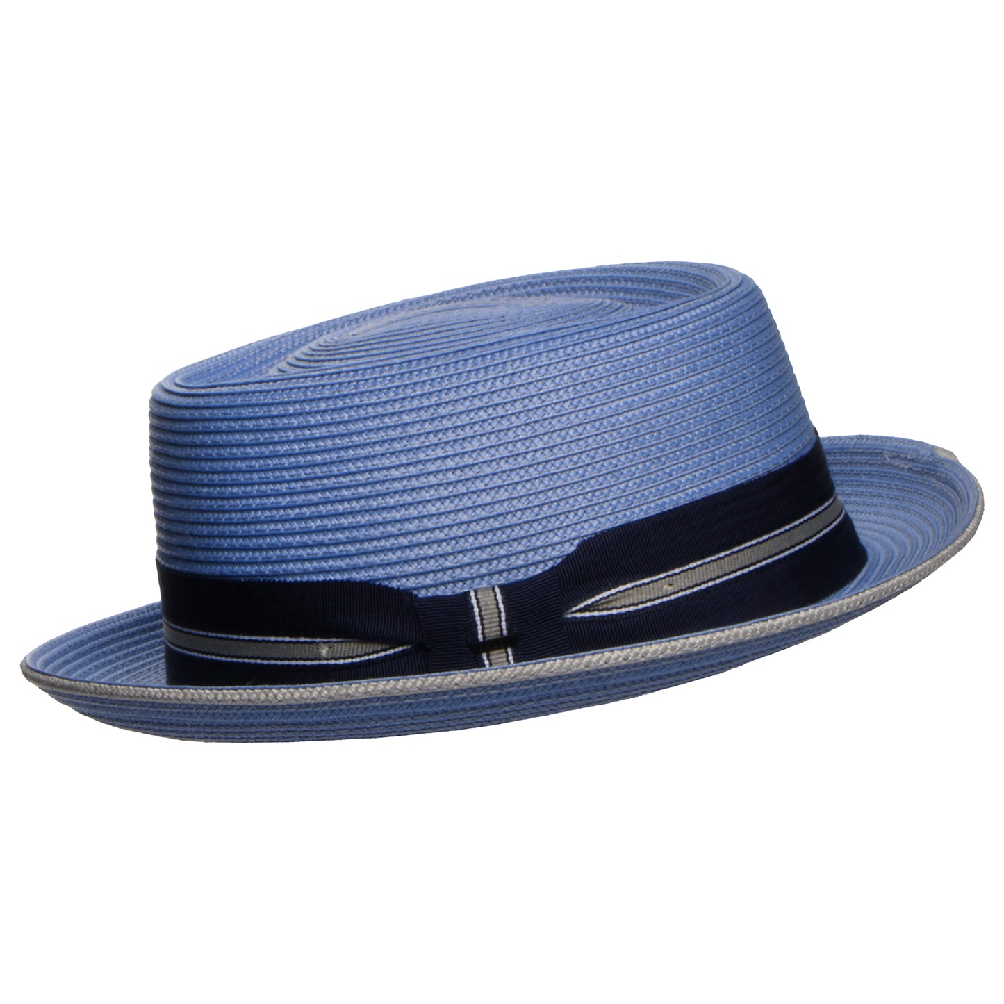Bailey Hats Carver Pork Pie Hat - Mid Blue