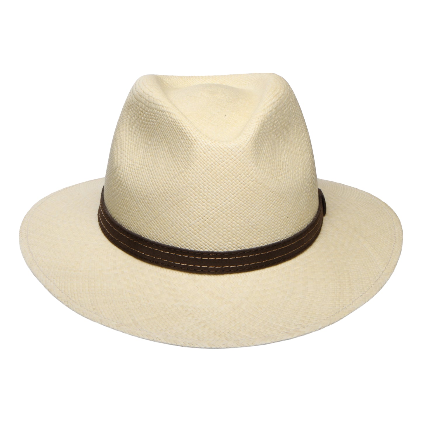 City Sport Traveller Panama Safari Fedora Hat - Natural