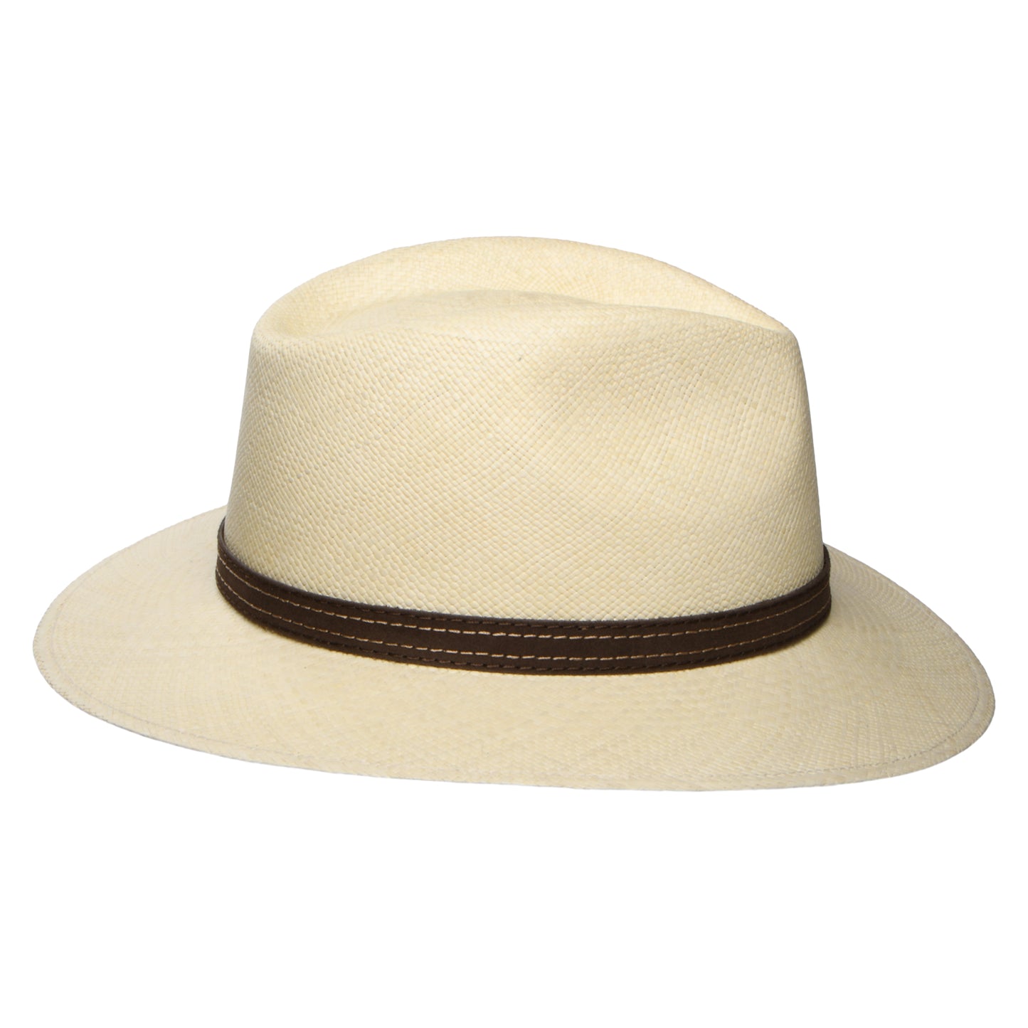 City Sport Traveller Panama Safari Fedora Hat - Natural
