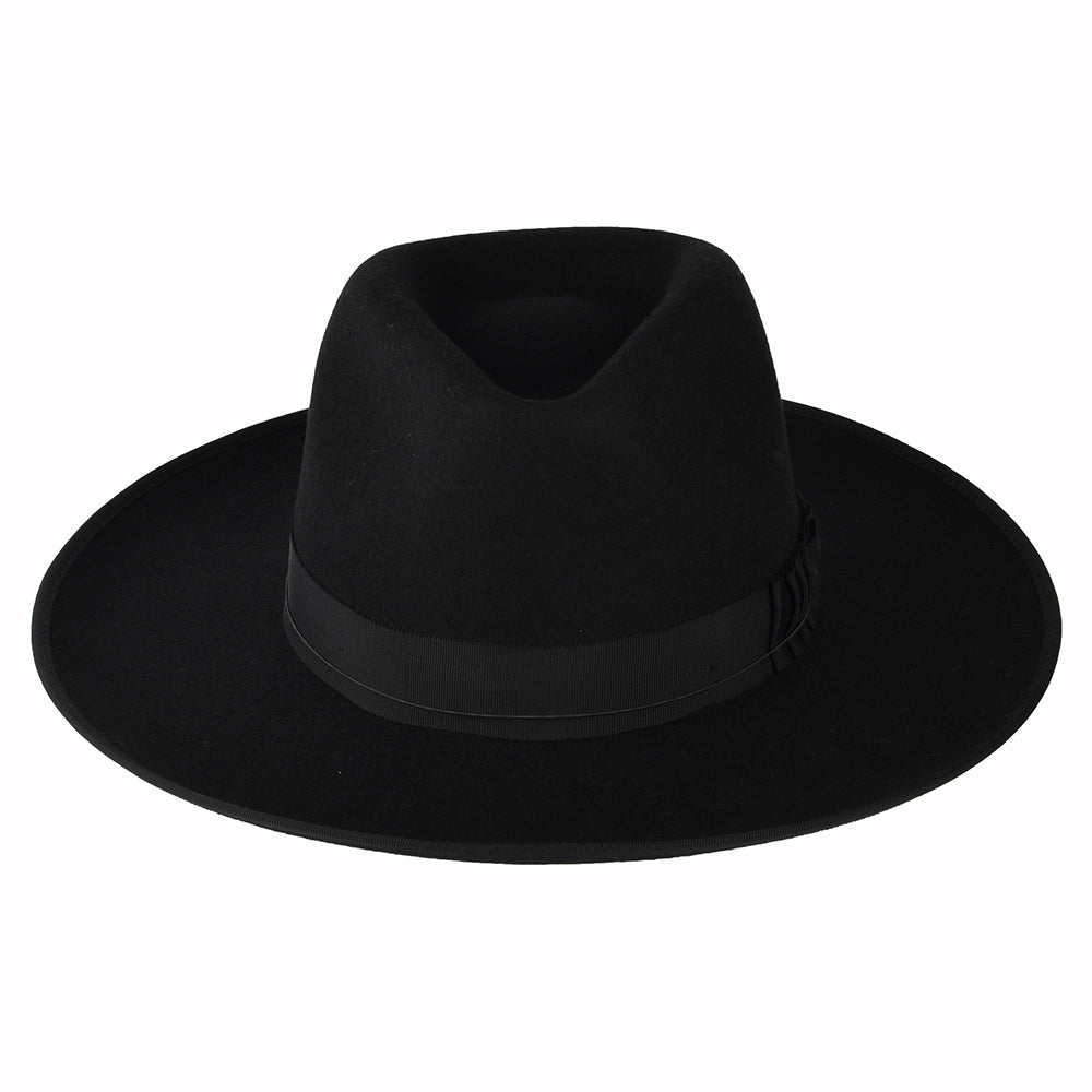 Brixton Hats Reno Wool Felt Fedora Hat - Black