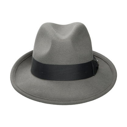 Brixton Hats Horton Wool Felt Convertabrim Fedora Hat - Grey
