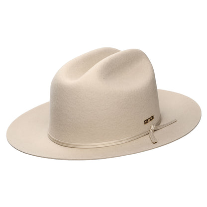 Stetson Hats Ten Sleep Wool-Cashmere Felt Western Cowboy Hat - Light Beige