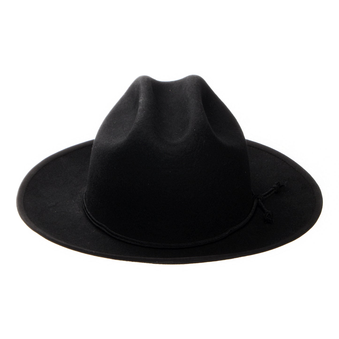 Stetson Hats Plains Water Resistant Wool Felt Cowboy Hat - Black
