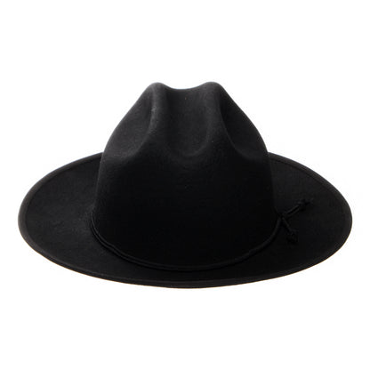 Stetson Hats Plains Water Resistant Wool Felt Cowboy Hat - Black