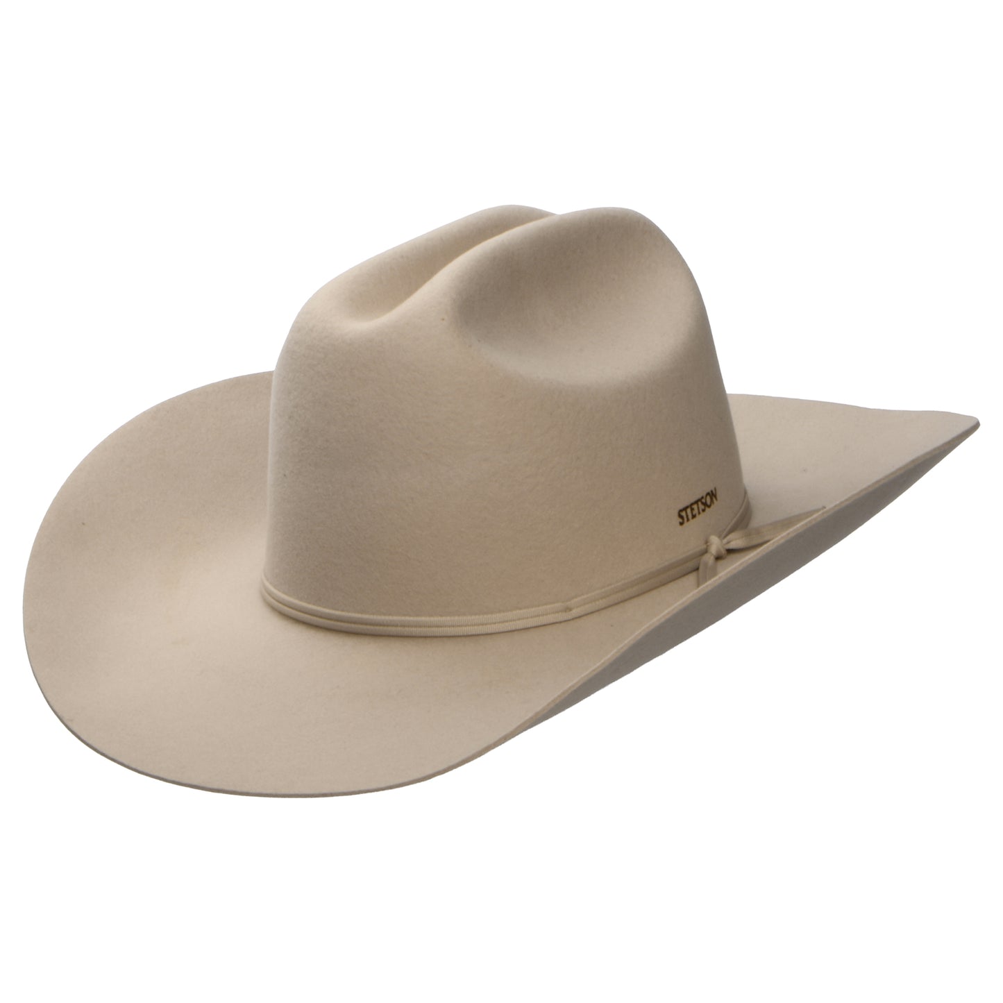 Stetson Hats Diamondville Water Repellent Wool-Cashmere Felt Cowboy Hat - Beige