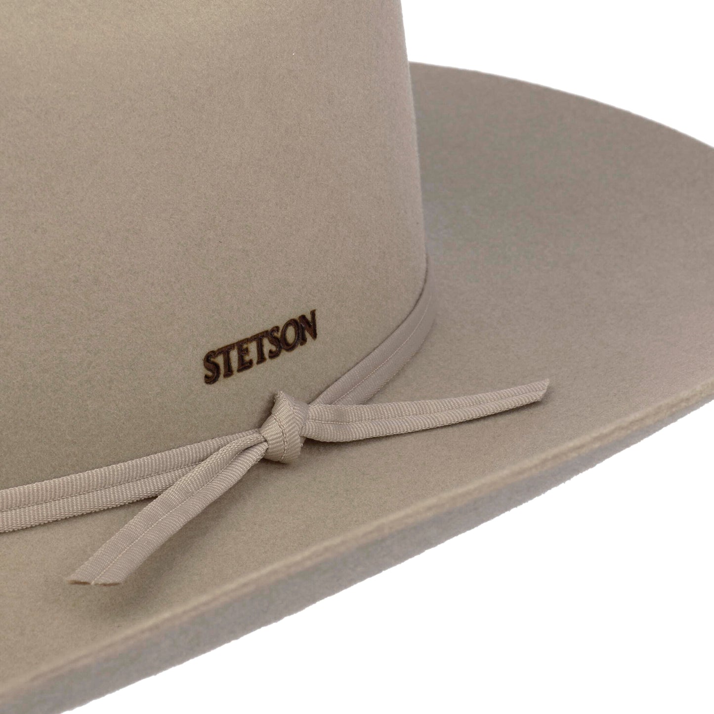 Stetson Hats Diamondville Water Repellent Wool-Cashmere Felt Cowboy Hat - Beige