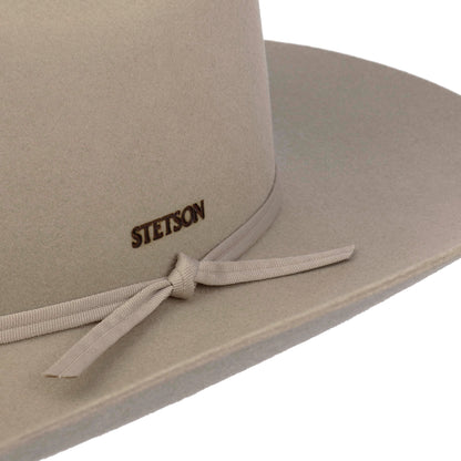 Stetson Hats Diamondville Water Repellent Wool-Cashmere Felt Cowboy Hat - Beige