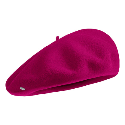 Laulhère Authentique Merino Wool Beret - Sangria
