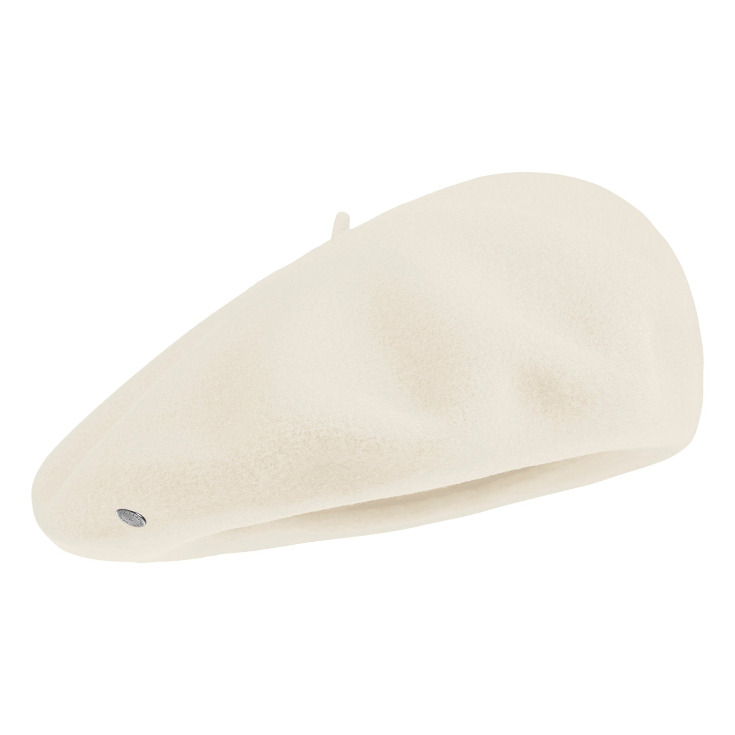 Laulhère Authentique Merino Wool Beret - Natural