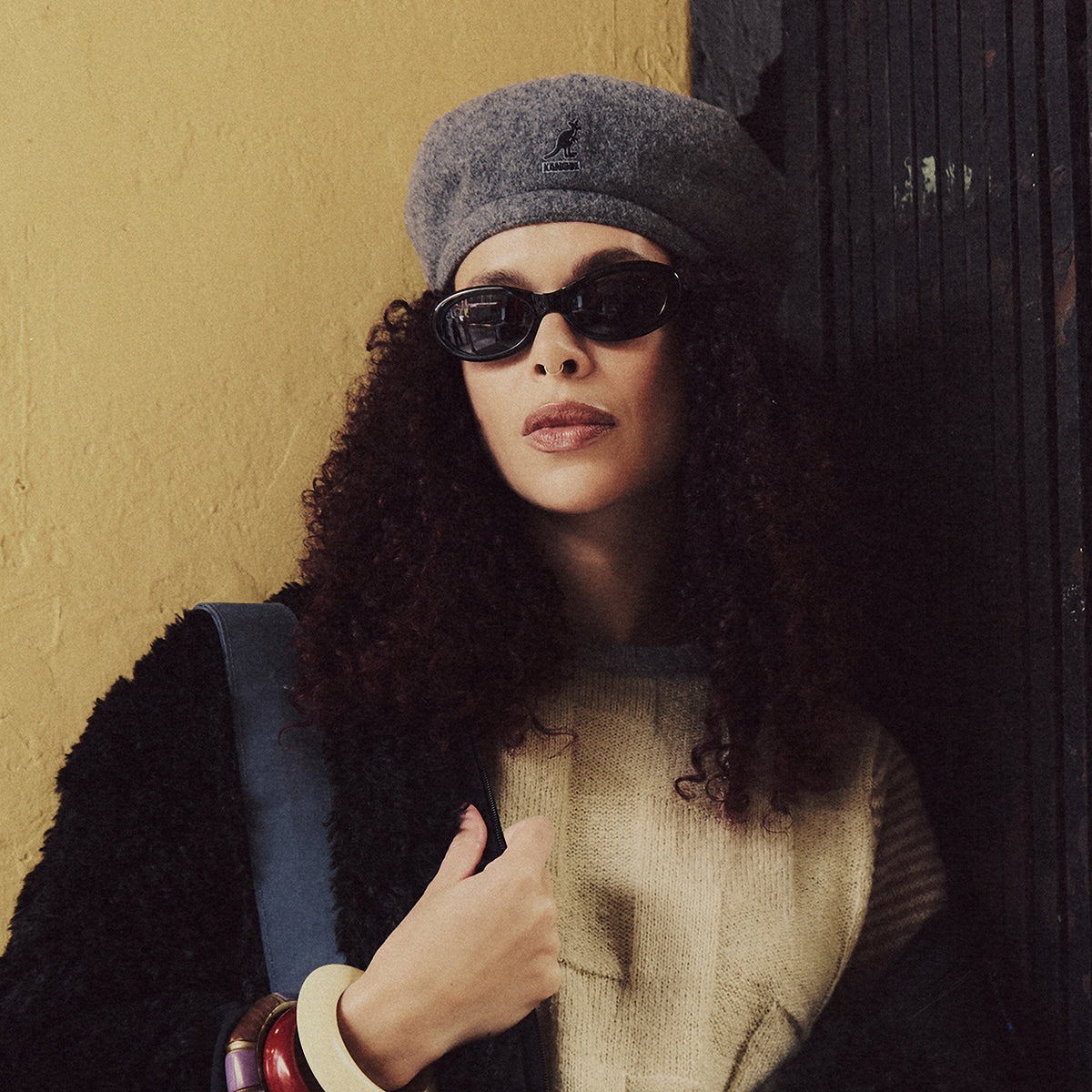 Kangol Wool Jax Beret - Flannel