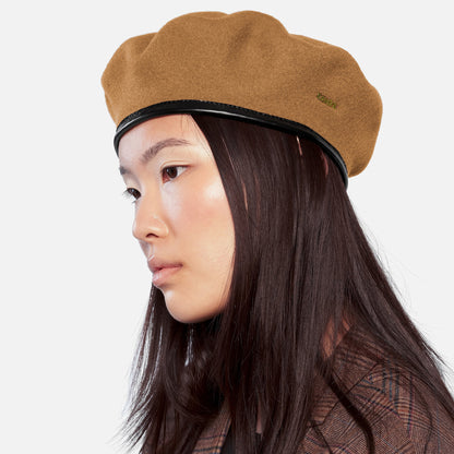 Kangol Wool Monty Beret - Camel