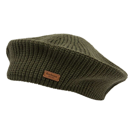 Barbour Hats Beldon Beret - Olive