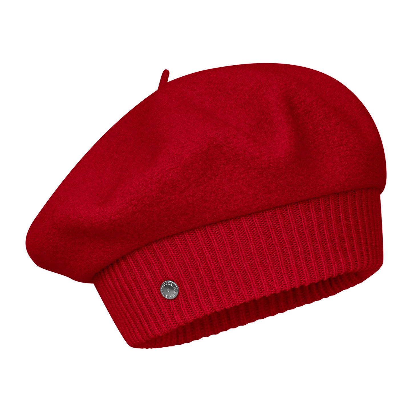 Laulhère Louvre Merino Wool Beret - Red