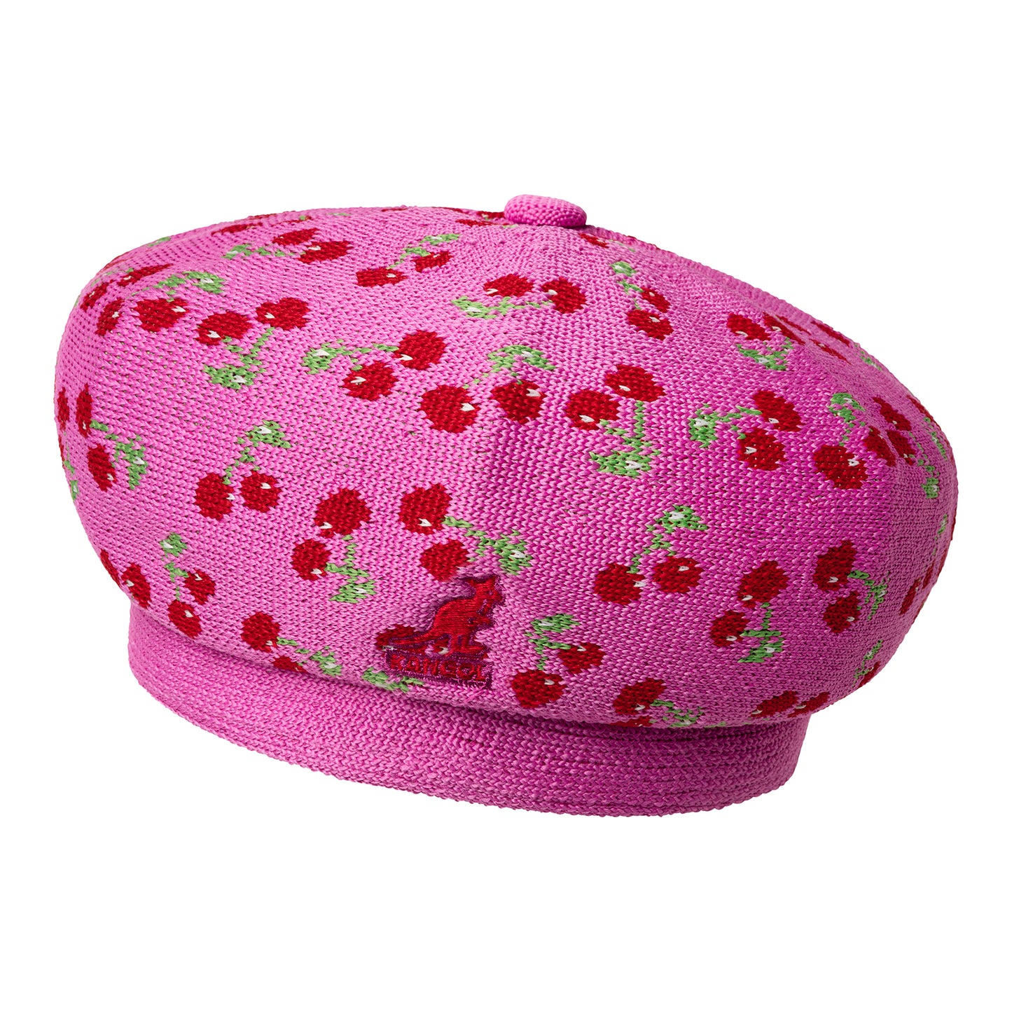 Kangol Tropic Cherry Jax Beret - Fuchsia
