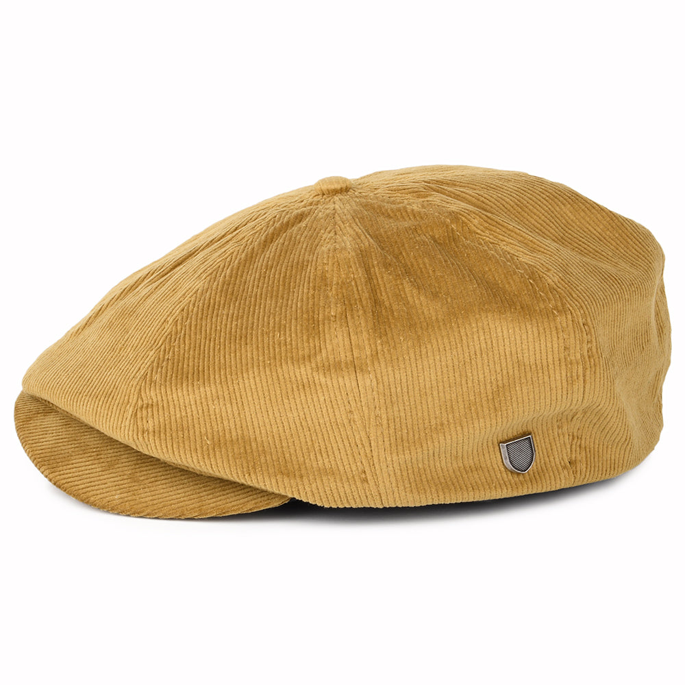 Brixton Hats Brood Corduroy Newsboy Cap - Desert Sand