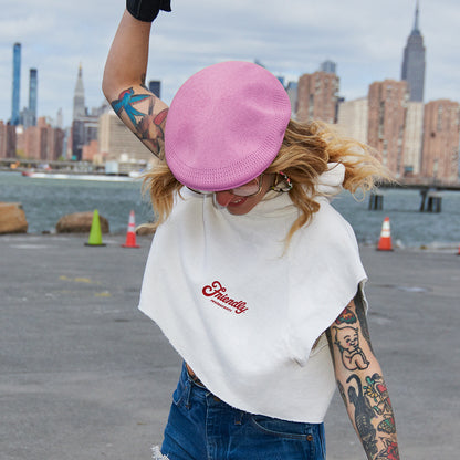 Kangol Tropic 504 Ventair Flat Cap - Peony