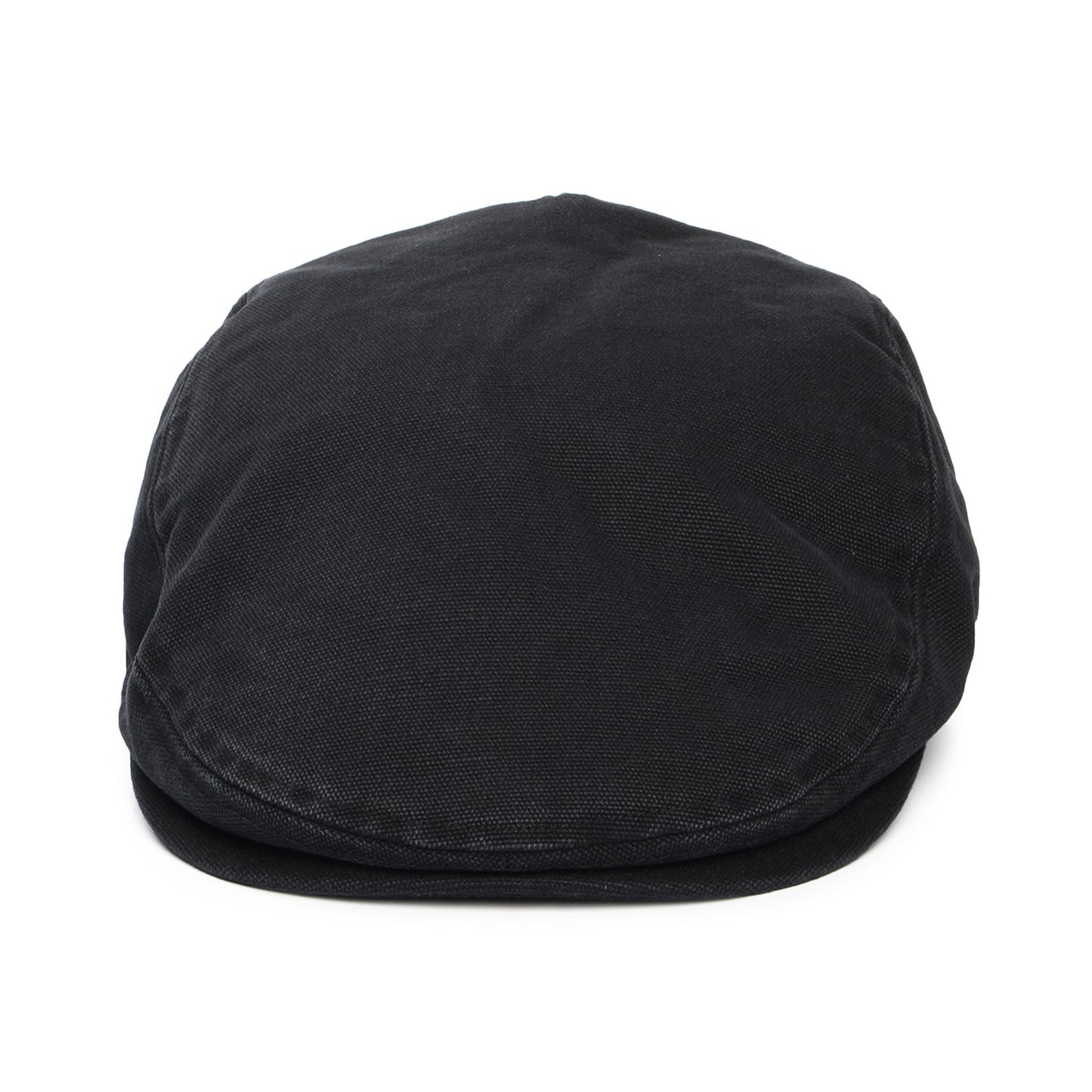 Carhartt WIP Hats Webster Cotton Canvas Duckbill Flat Cap - Black