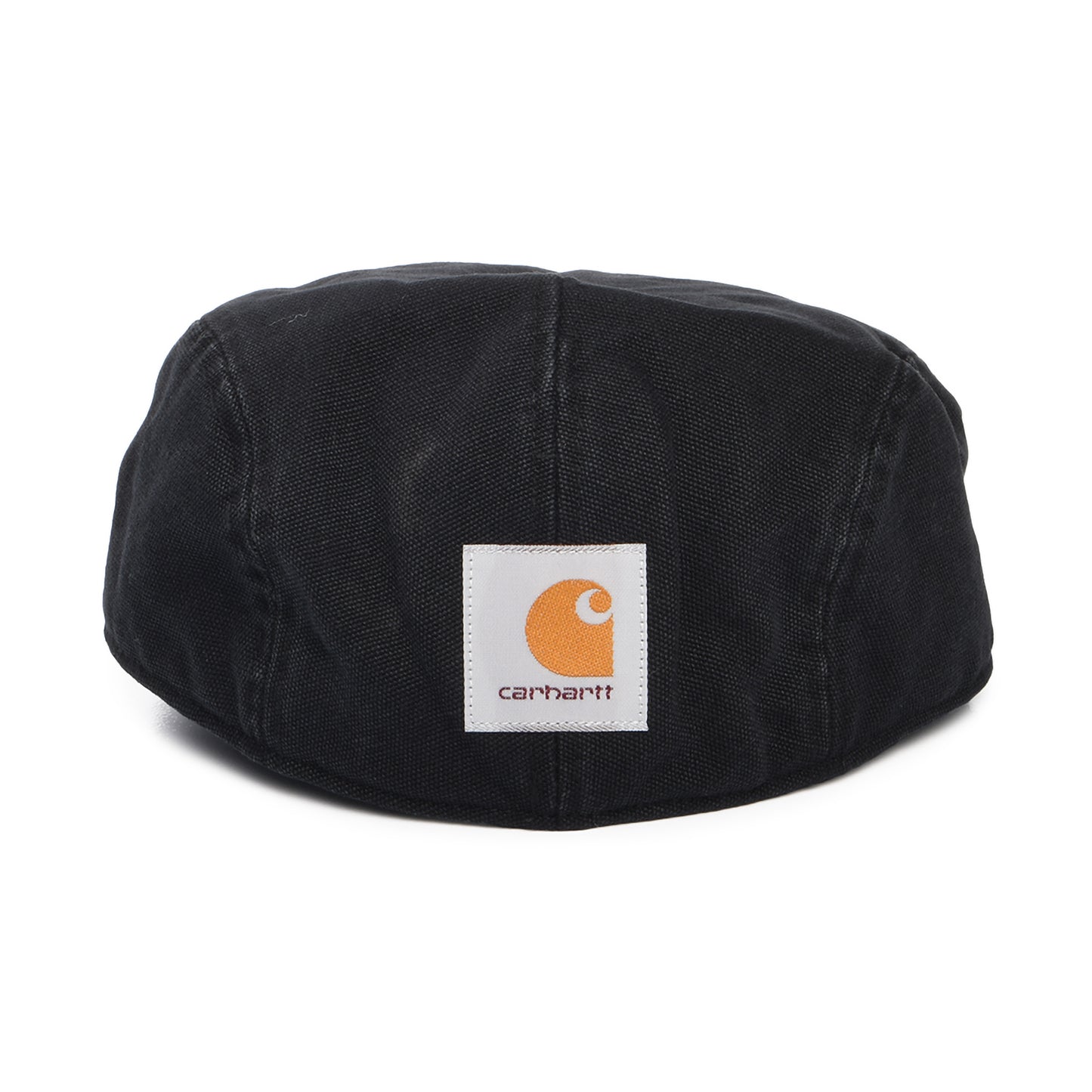 Carhartt WIP Hats Webster Cotton Canvas Duckbill Flat Cap - Black