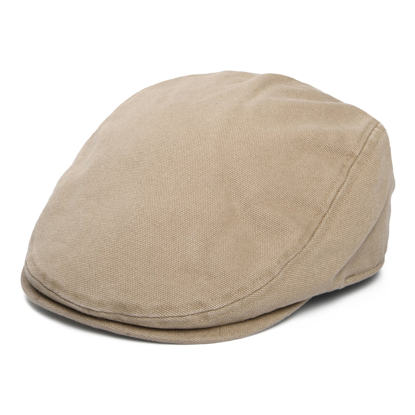 Carhartt WIP Hats Webster Cotton Canvas Duckbill Flat Cap - Beige