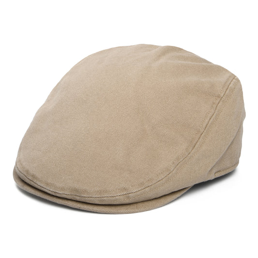 Carhartt WIP Hats Webster Cotton Canvas Duckbill Flat Cap - Beige