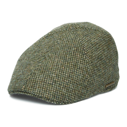 Stetson Hats Texas Wool Duckbill Flat Cap - Olive