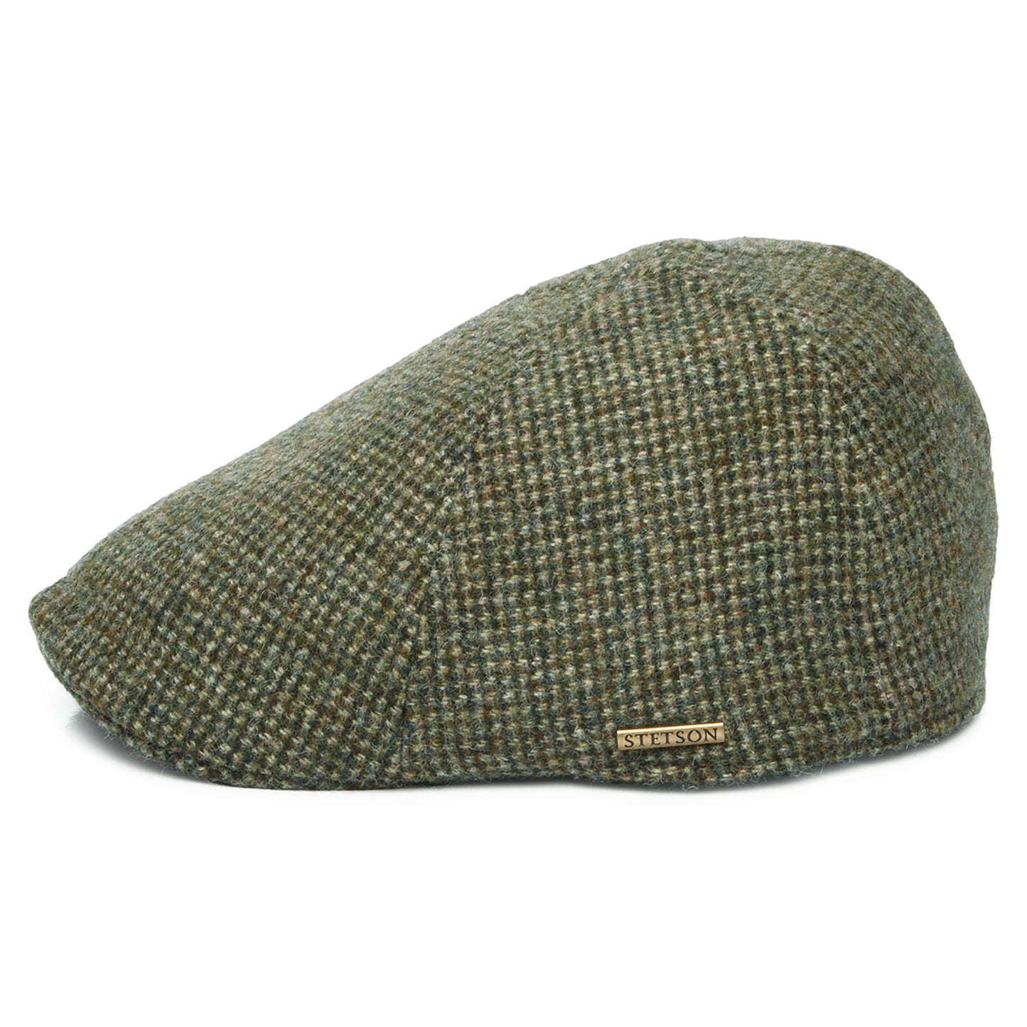 Stetson Hats Texas Wool Duckbill Flat Cap - Olive