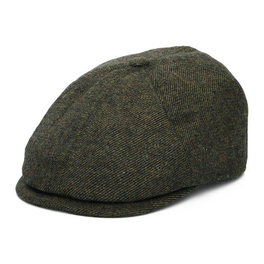 Barbour Hats Claymore Wool Blend Newsboy Cap - Olive