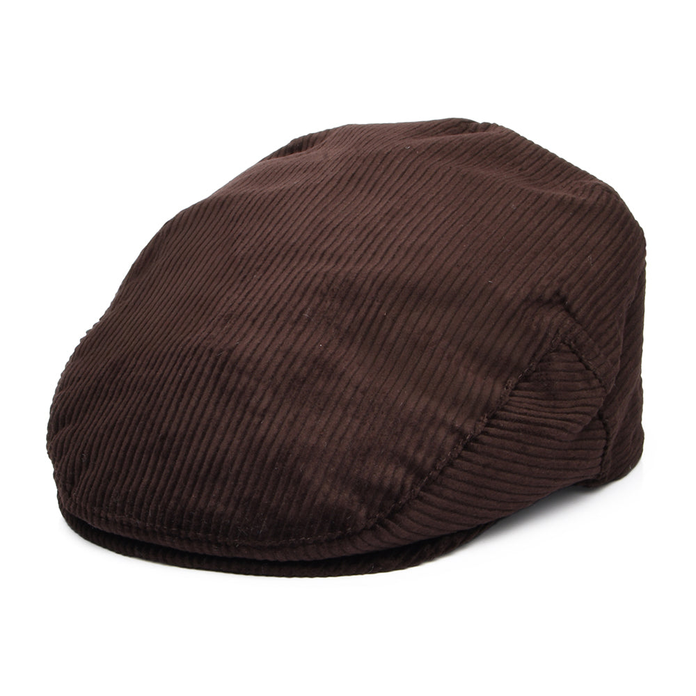 Barbour Hats Westdale Corduroy Flat Cap - Brown