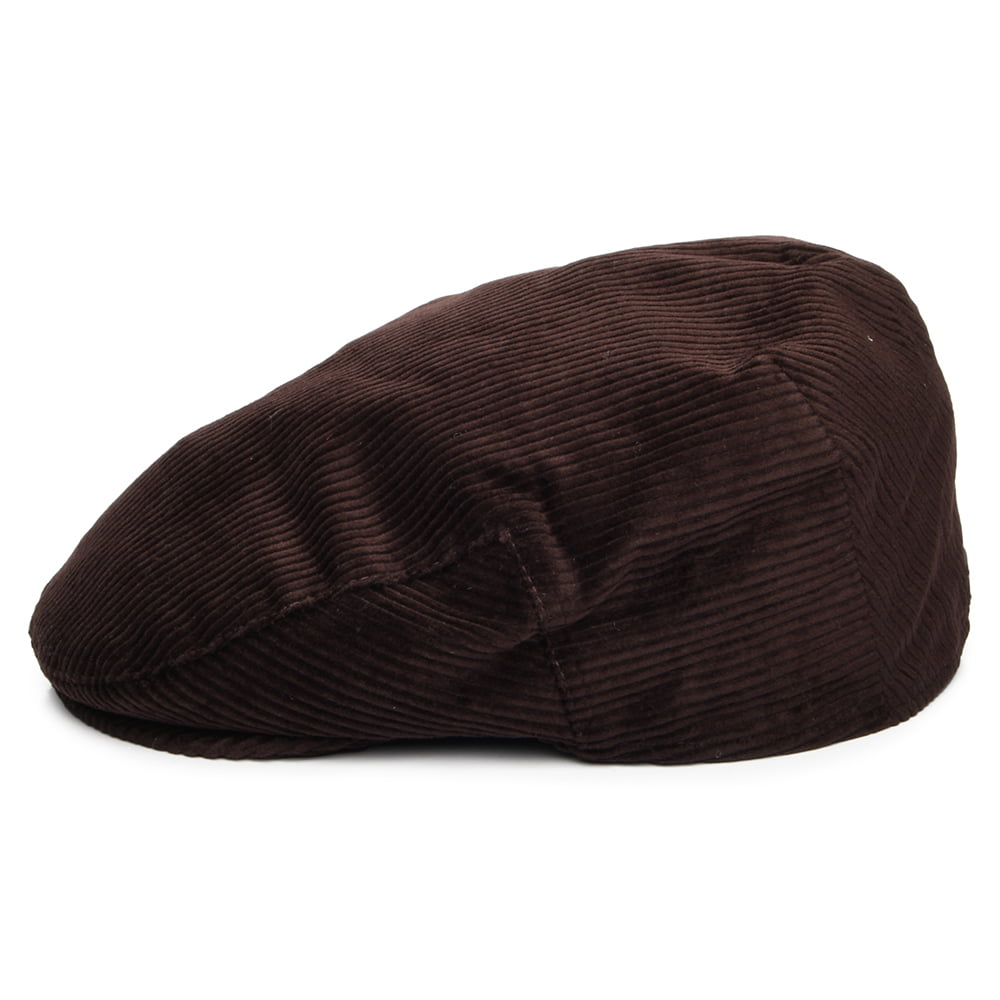 Barbour Hats Westdale Corduroy Flat Cap - Brown