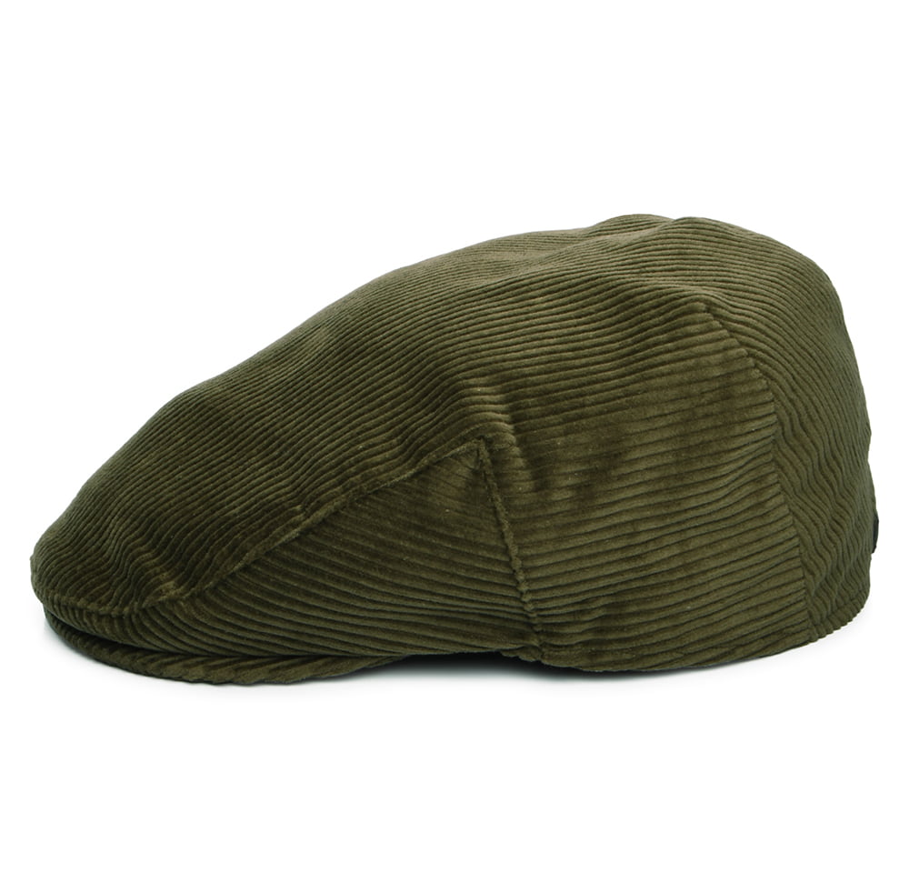 Barbour Hats Westdale Corduroy Flat Cap - Olive