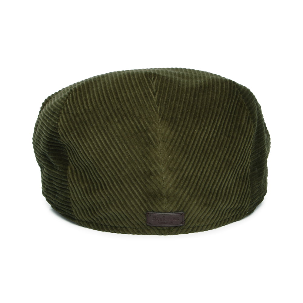 Barbour Hats Westdale Corduroy Flat Cap - Olive