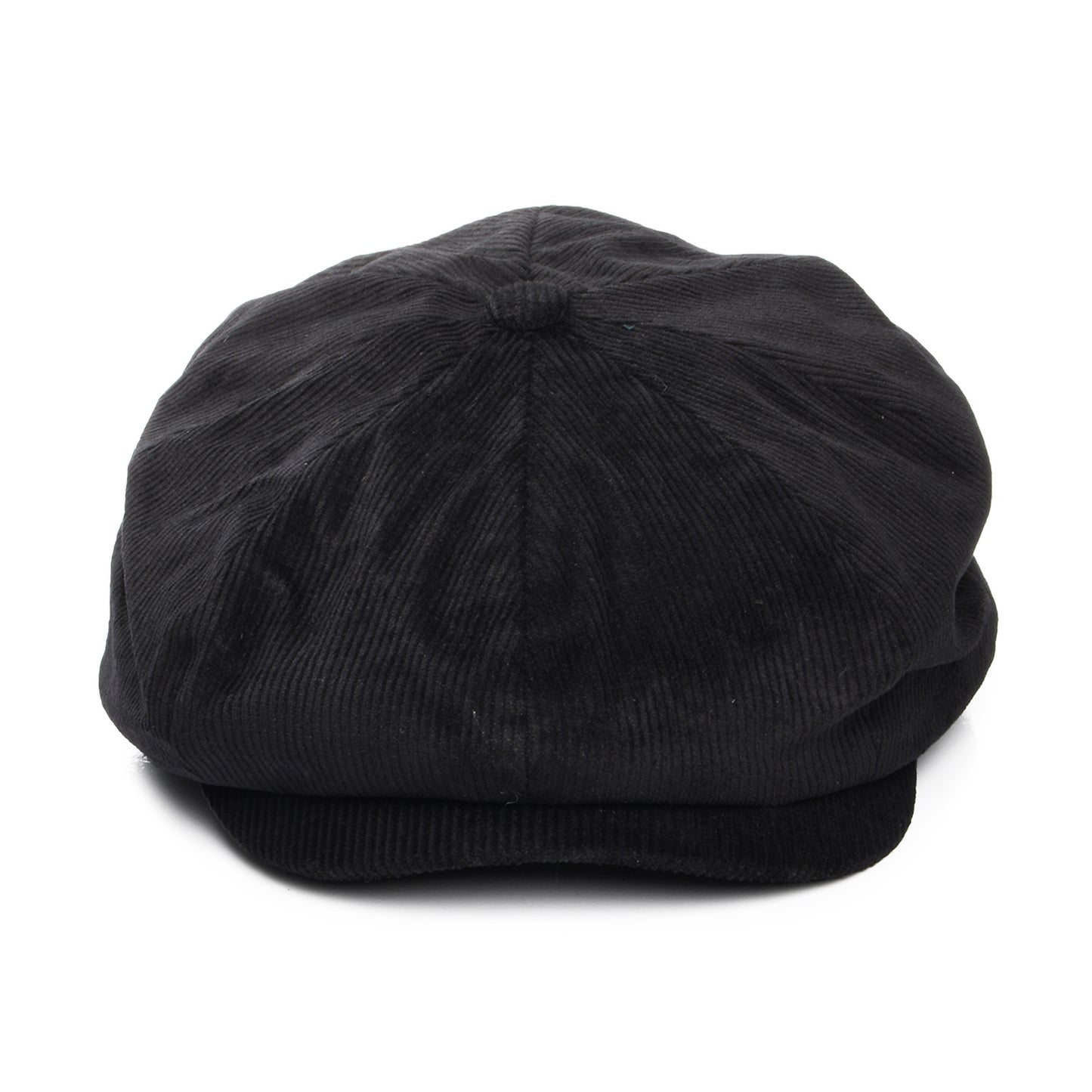 Brixton Hats Brood Corduroy Baggy Newsboy Cap - Black