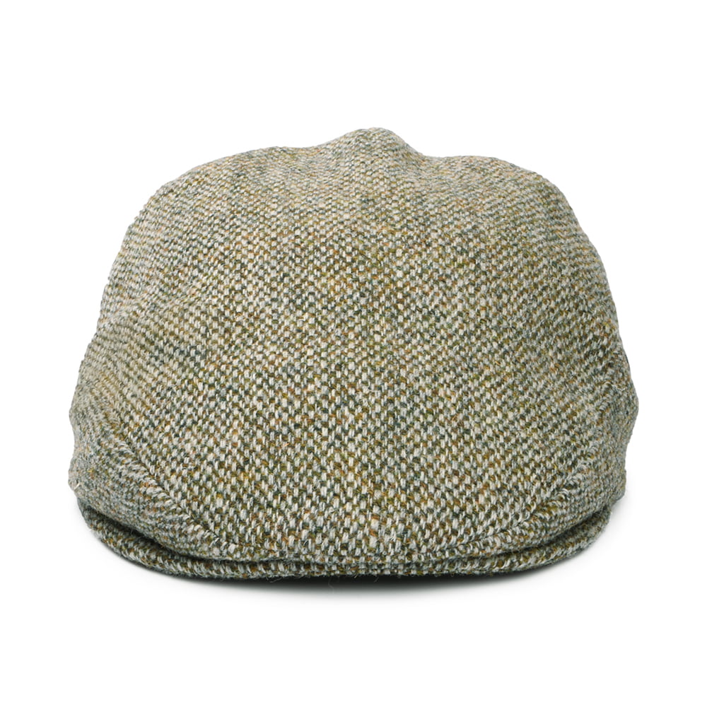 City Sport HARRIS TWEED Birdseye Flat Cap - Sage