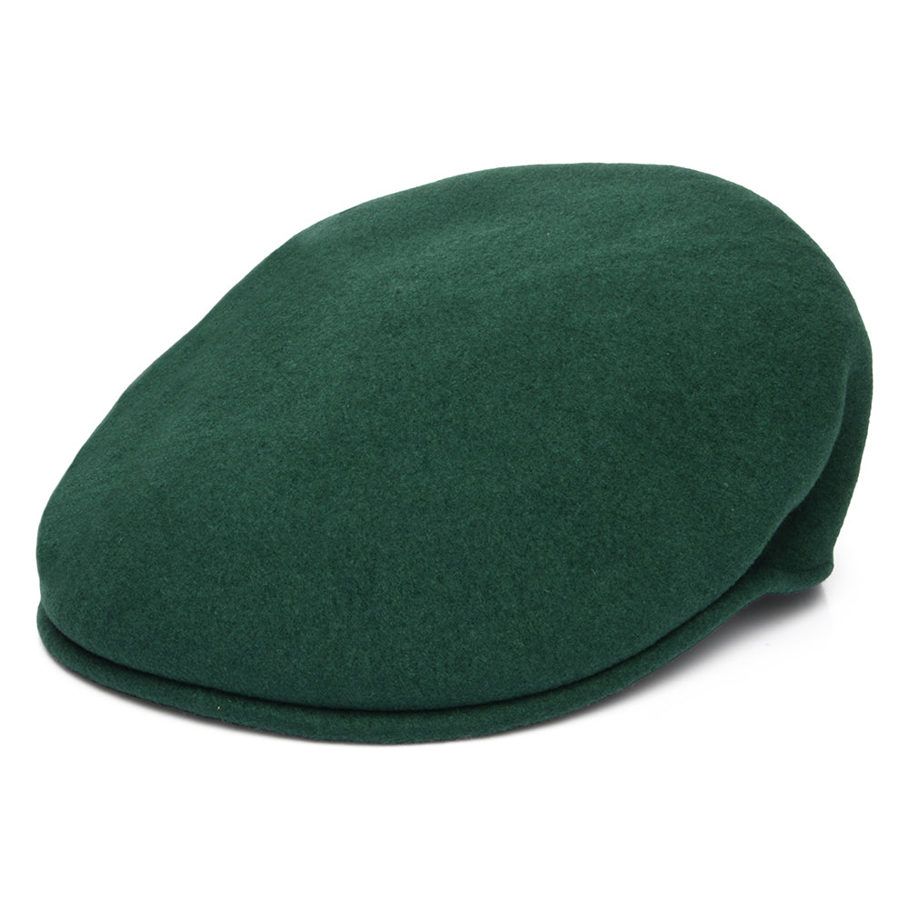 Kangol 504 Wool Flat Cap - Emerald