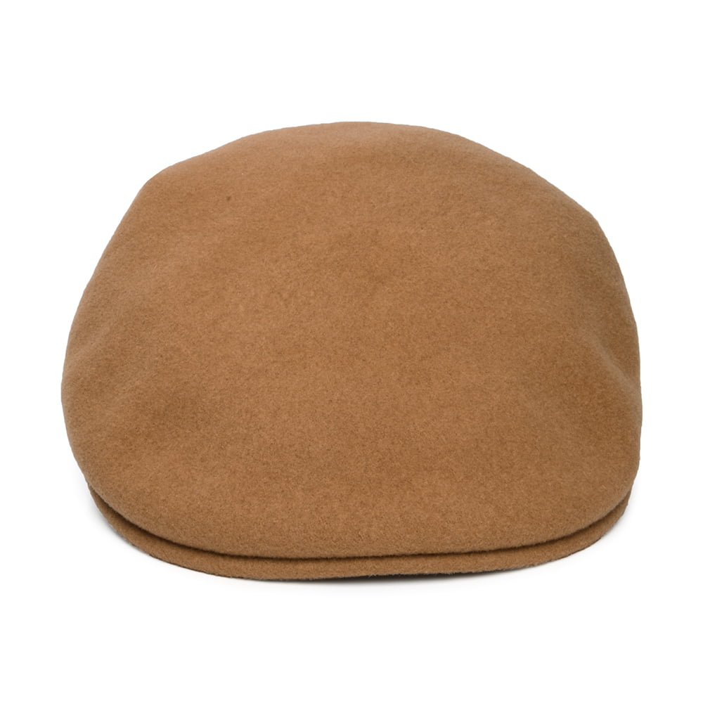 Kangol 504 Wool Flat Cap - Toffee