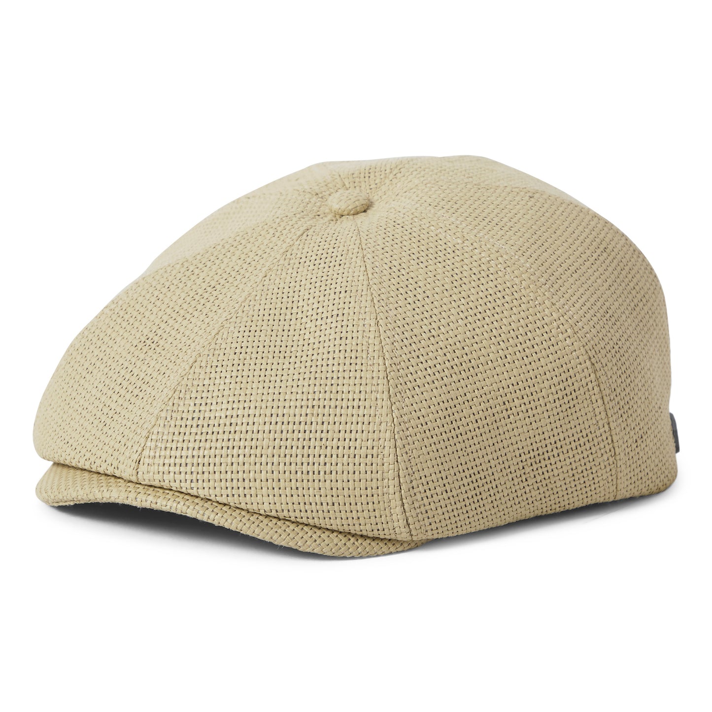 Brixton Hats Brood Lightweight Toyo Straw Newsboy Cap - Natural