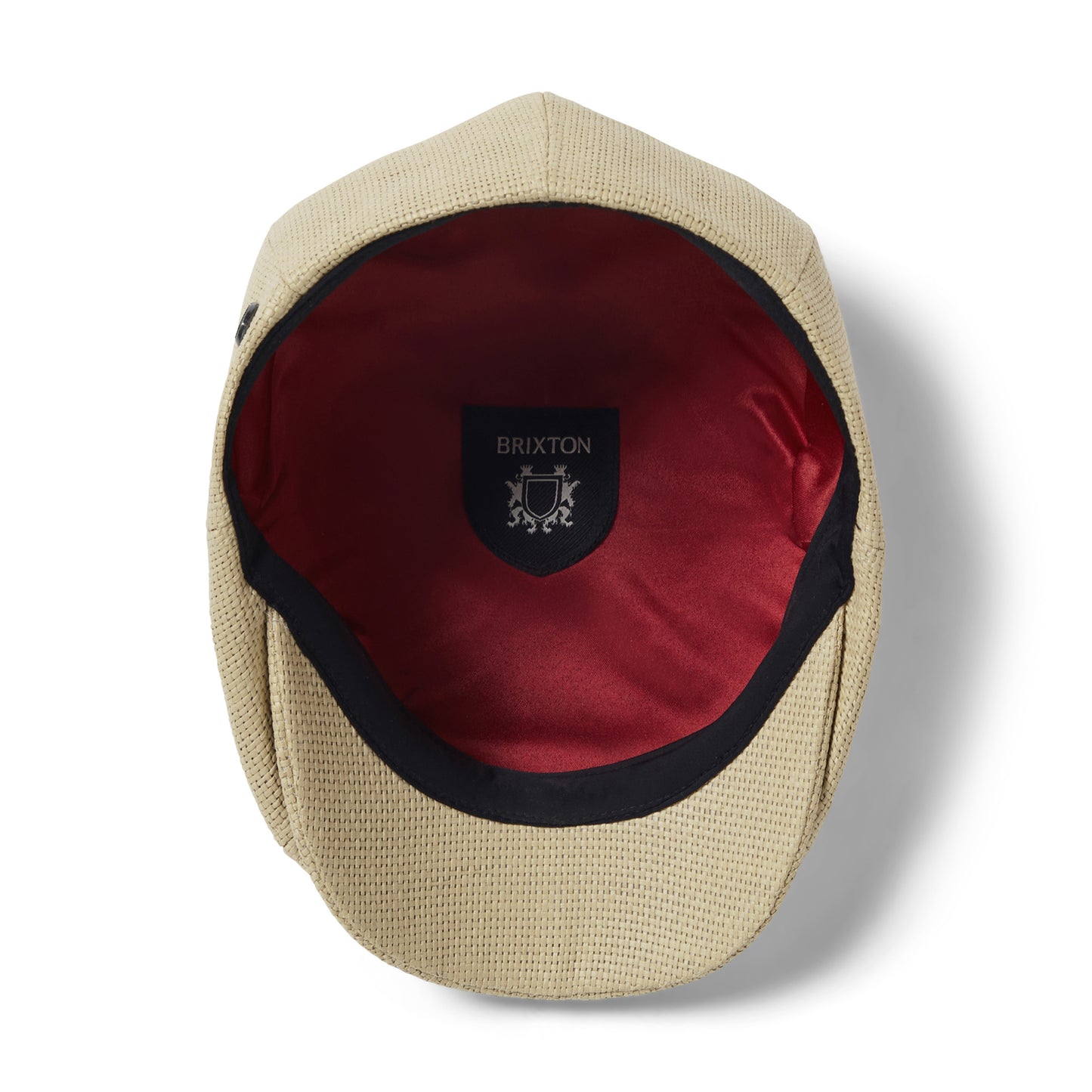 Brixton Hats Brood Lightweight Toyo Straw Newsboy Cap - Natural