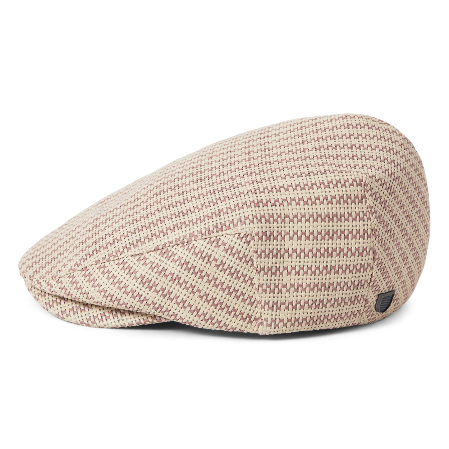 Brixton Hats Hooligan Lightweight Toyo Straw Flat Cap - Natural-Clay