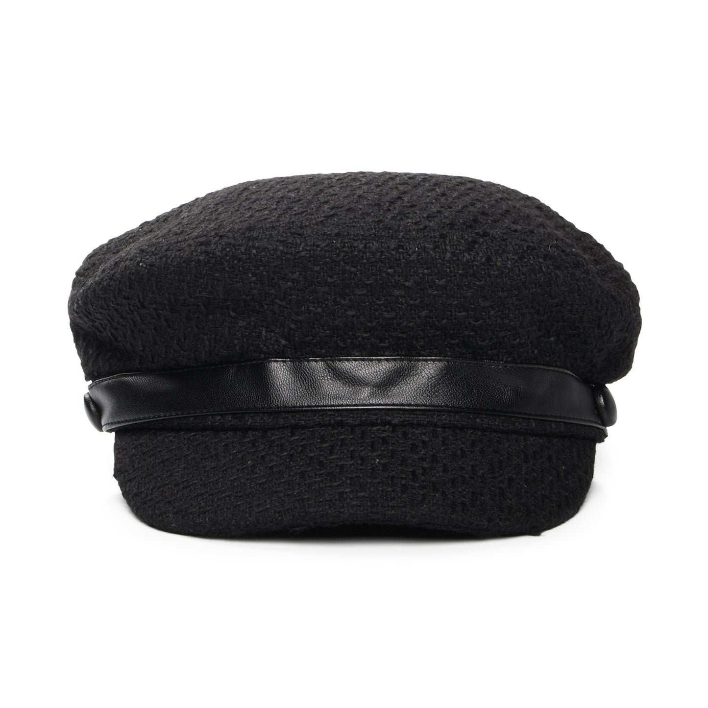 Scala Hats Donna Bouclé Baker Boy Cap - Black