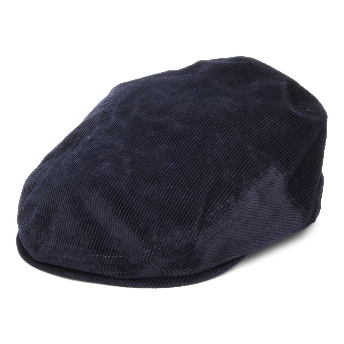 Barbour Hats Bayfield Corduroy Flat Cap - Navy Blue