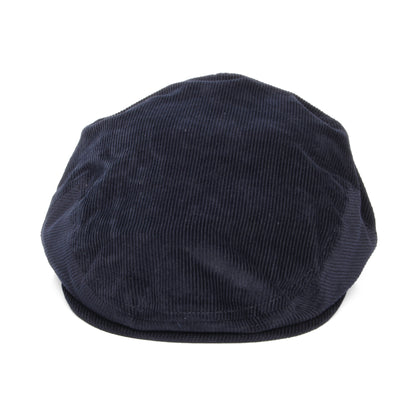 Barbour Hats Bayfield Corduroy Flat Cap - Navy Blue