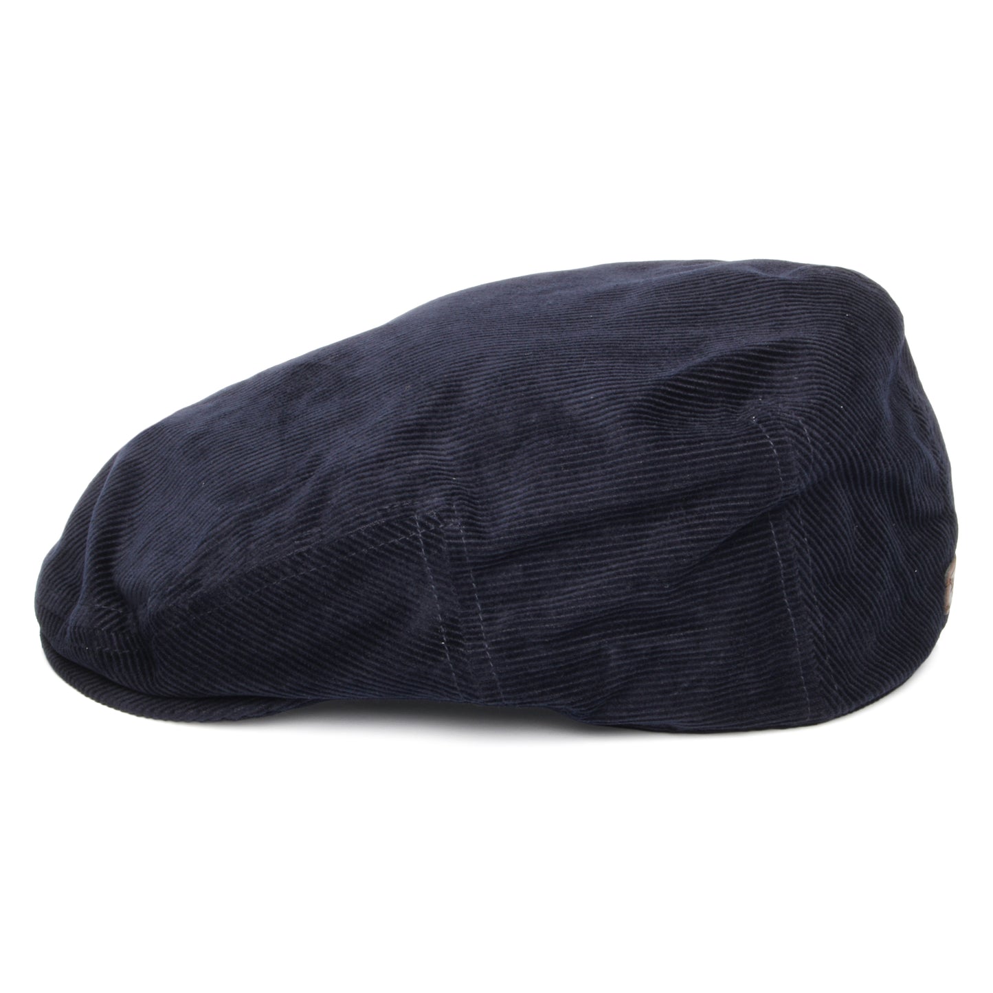 Barbour Hats Bayfield Corduroy Flat Cap - Navy Blue