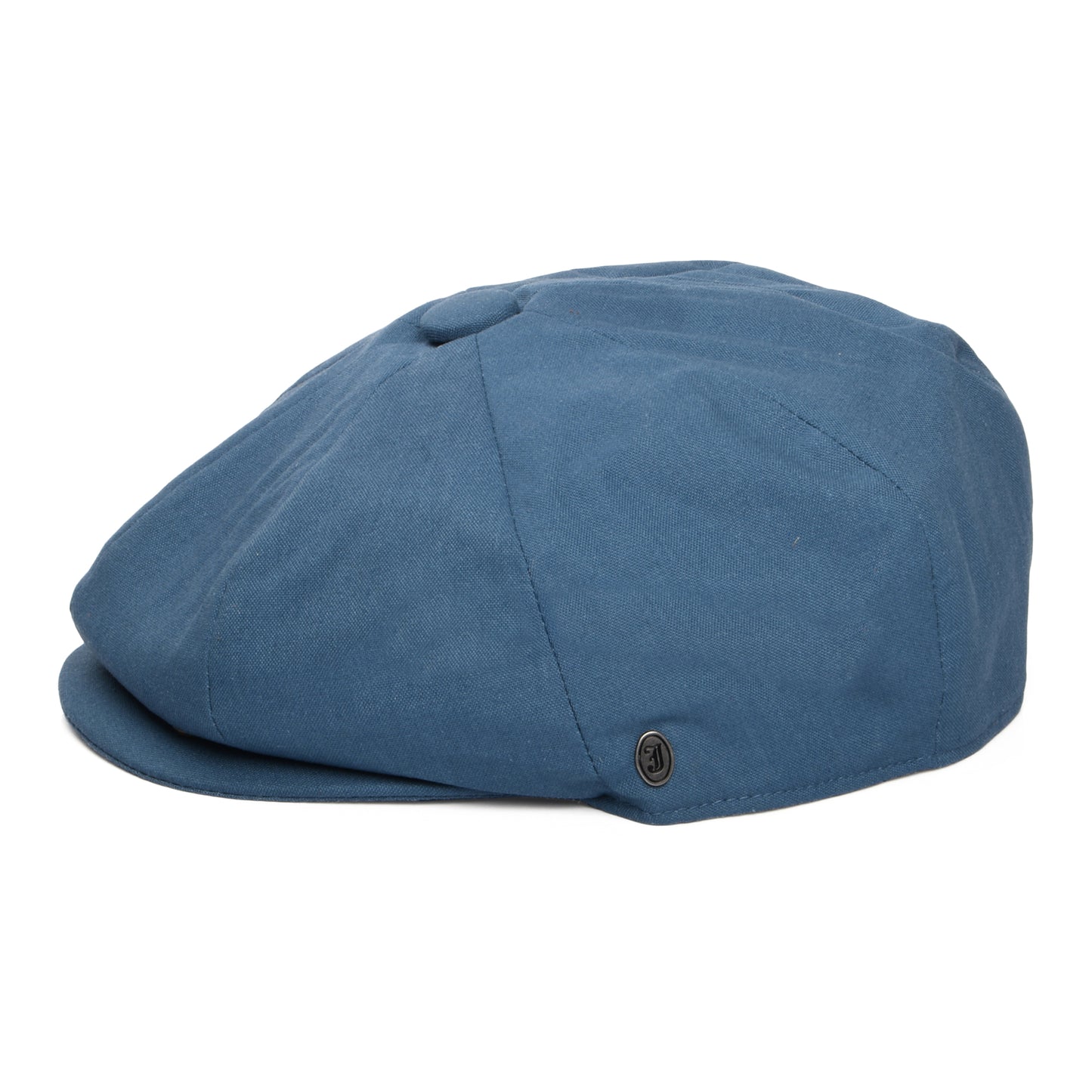 Jaxon & James Linen Newsboy Cap - Slate Blue