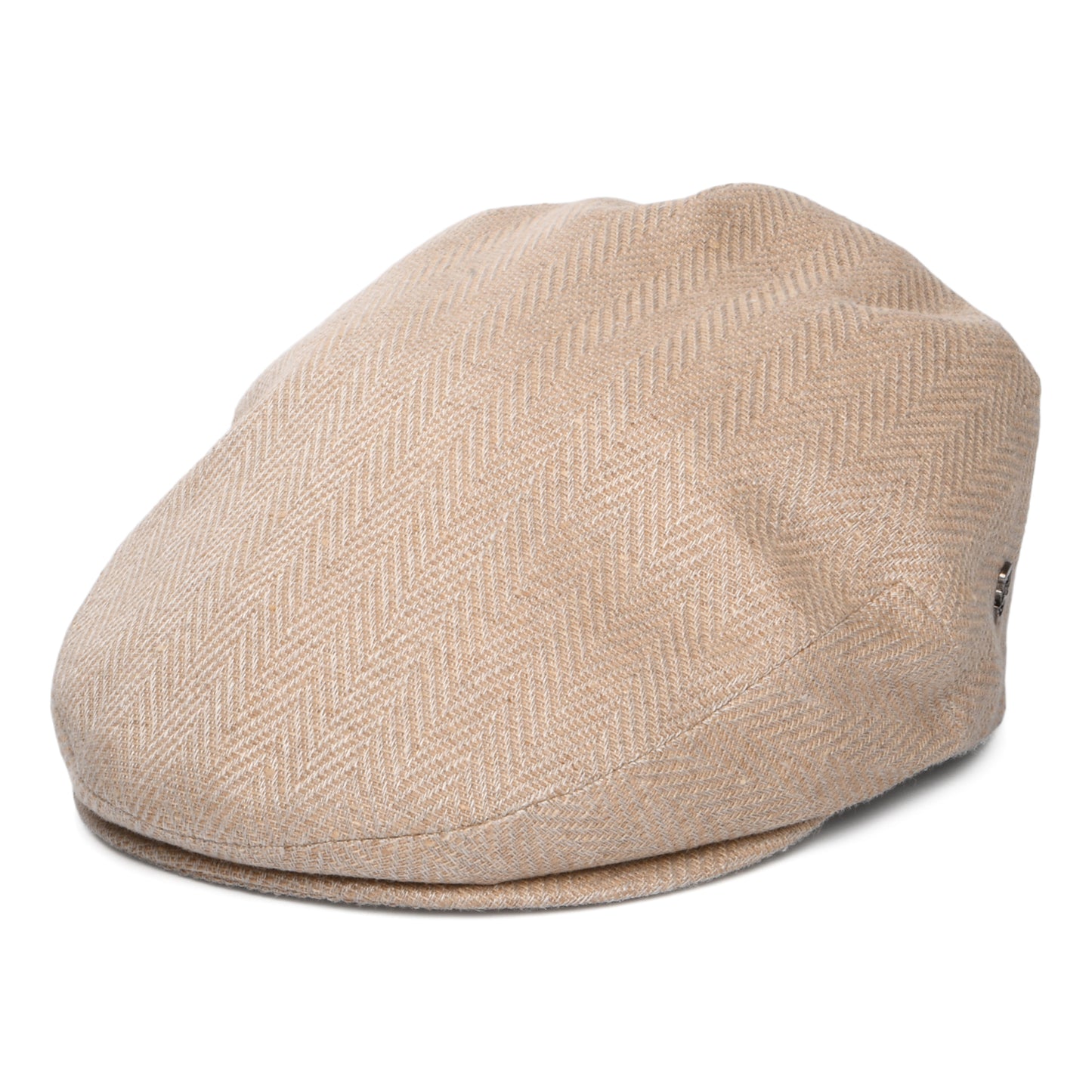City Sport Coffee Dyed Flat Cap - Natural