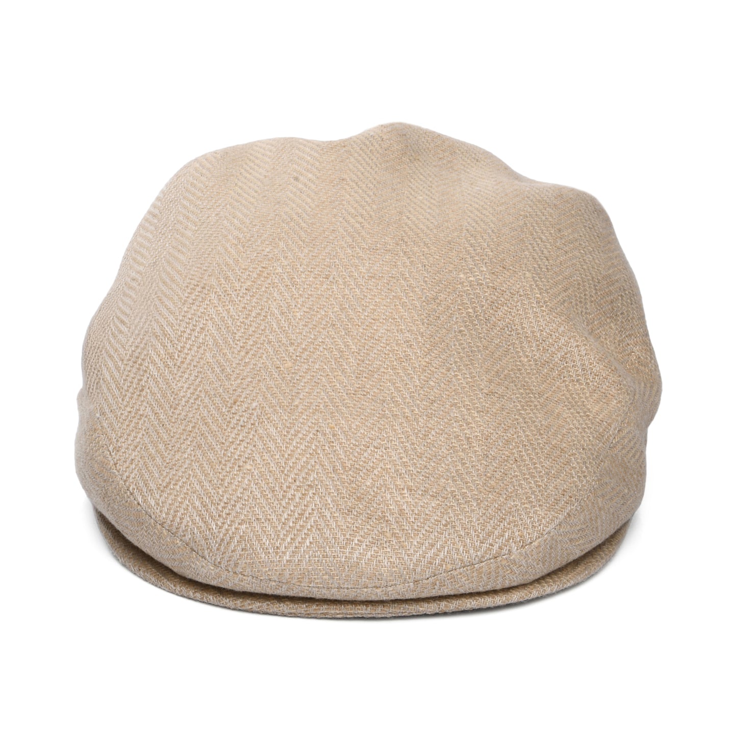 City Sport Coffee Dyed Flat Cap - Natural