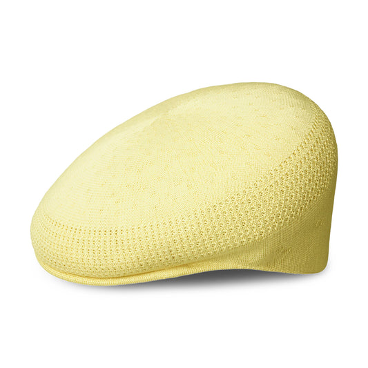 Kangol Tropic 504 Ventair Flat Cap - Butter Yellow