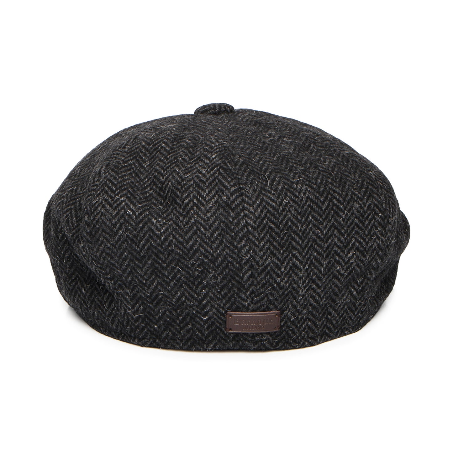 Barbour Hats Fyne Tweed Newsboy Cap - Charcoal