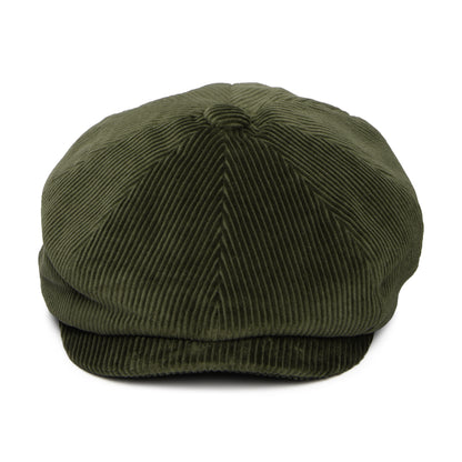 Barbour Hats Westdale Corduroy Newsboy Cap - Olive