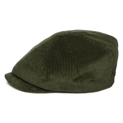 Barbour Hats Westdale Corduroy Newsboy Cap - Olive